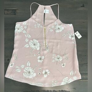 EXPRESS Floral Barcelona Cami Front Zipper size Small